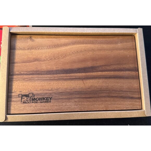 Monkey Pod Games Egg Tangram Set Wood Box Develops Creative Thinking - Picture 3 of 6